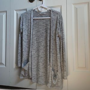 h&m grey cardigan
